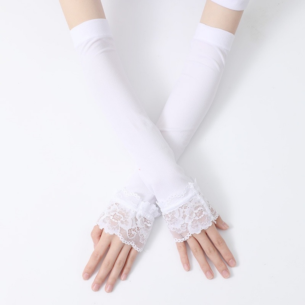Sarung Tangan Wanita Tanpa Jar - Fingerless Glove Knit ulasan dan harga