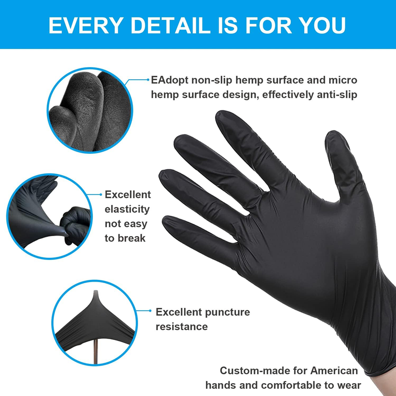 Sarung Tangan Nitril Sekali Pa - Nitrile Mechanic Glove ulasan dan harga