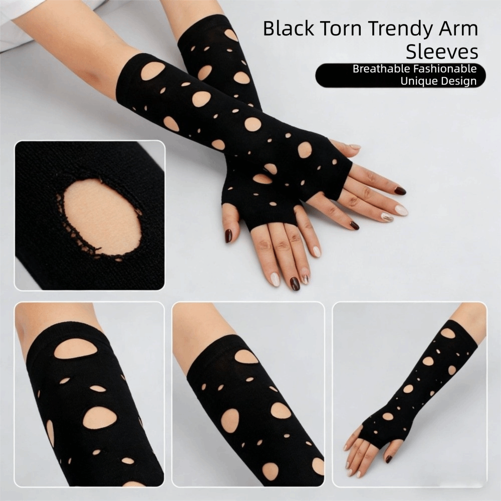 Penutup Lengan Sarung Tangan T - Fingerless Glove Knit ulasan dan harga