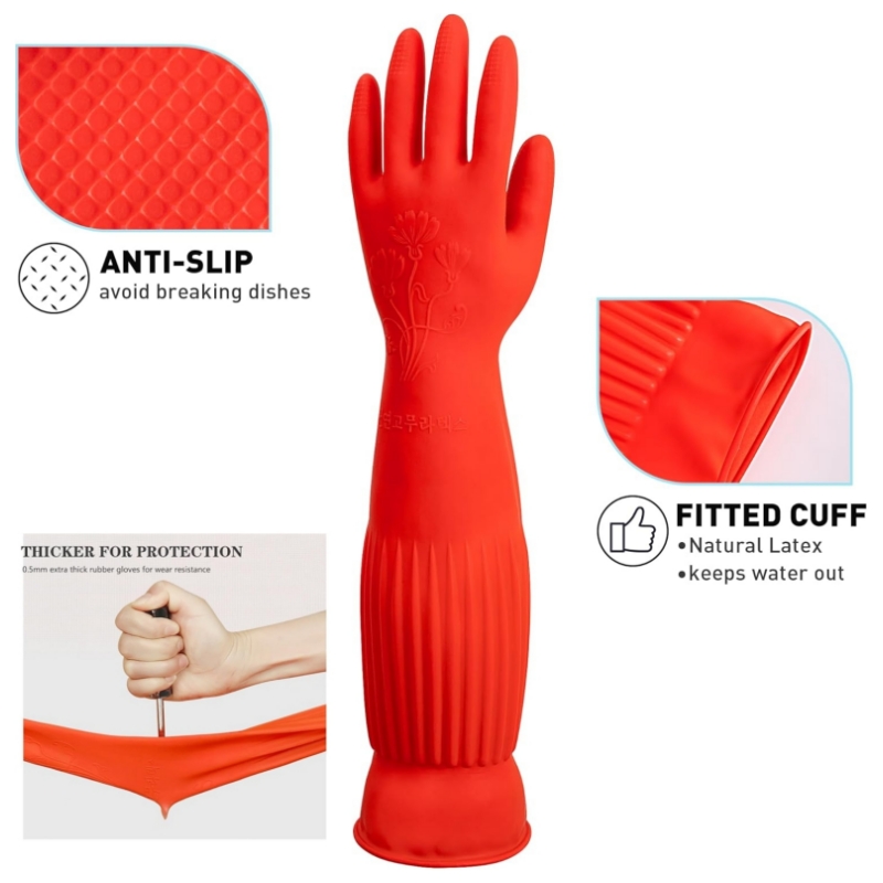 Sarung Tangan Pembersih Karet  - Dish Glove Rubber ulasan dan harga