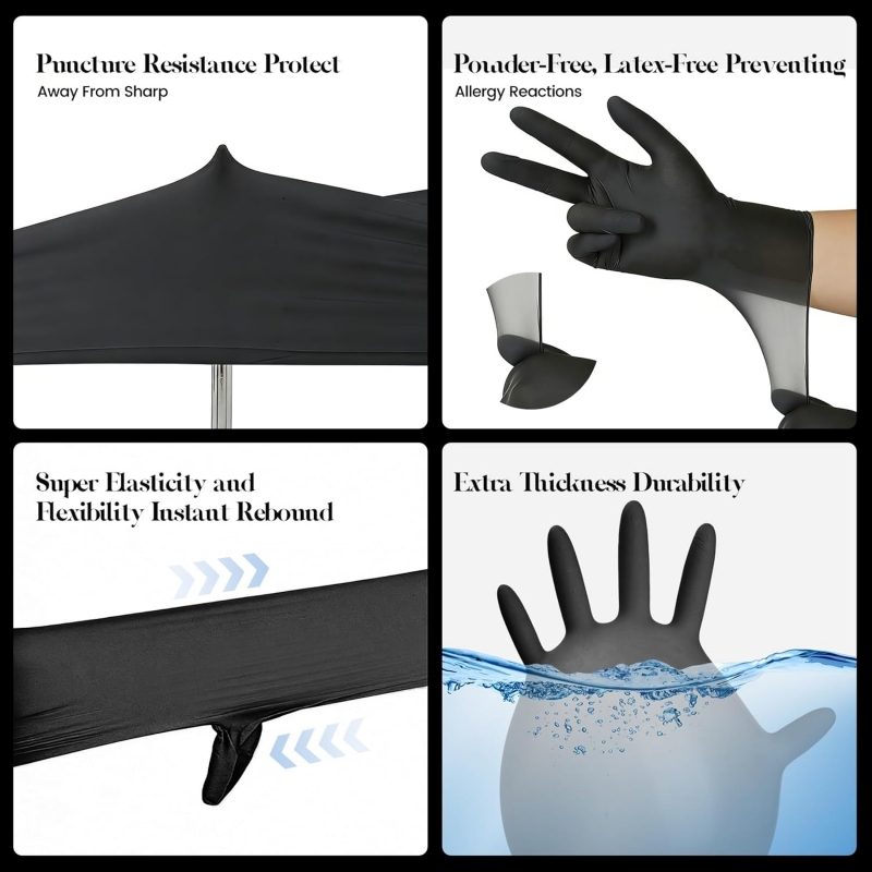 Sarung Tangan Sekali Pakai Nit - Nitrile Mechanic Glove ulasan dan harga