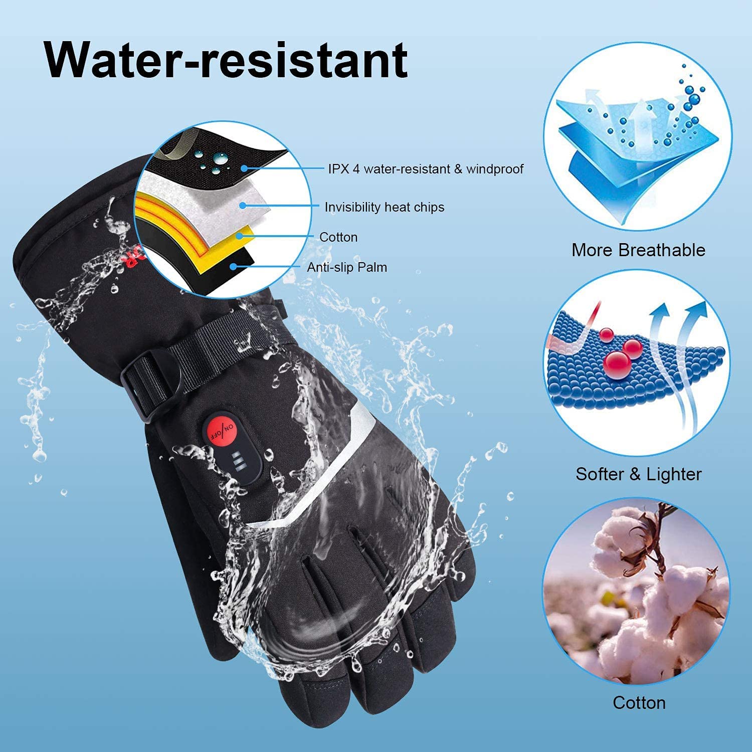 Salju rusa musim dingin sarung - Heat Resistant Glove ulasan dan harga