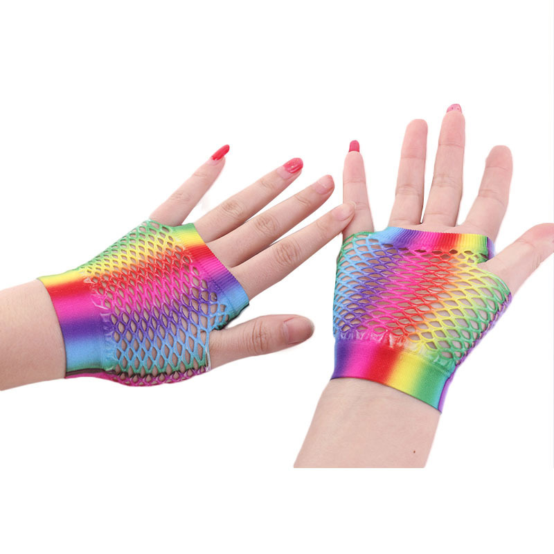 Sarung tangan jaring jala pend - Fingerless Glove Knit ulasan dan harga