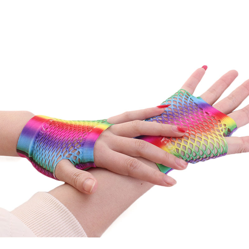 Sarung tangan jaring jala pend - Fingerless Glove Knit ulasan dan harga