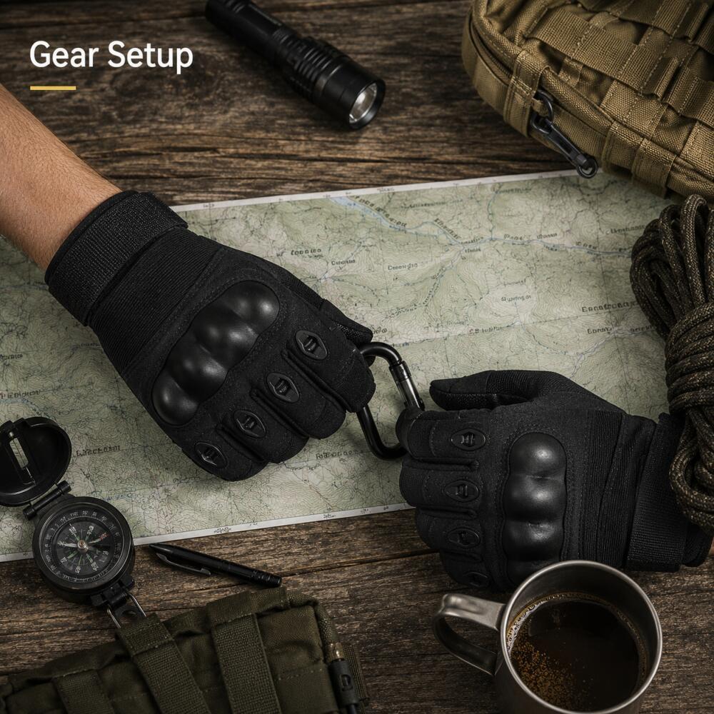 Sarung Tangan Taktis Tahan Ben - Work Glove Impact ulasan dan harga