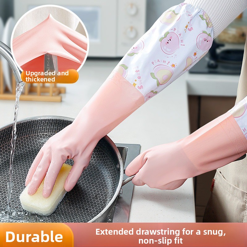Sarung Tangan Cuci Piring Taha - Dish Glove Rubber ulasan dan harga