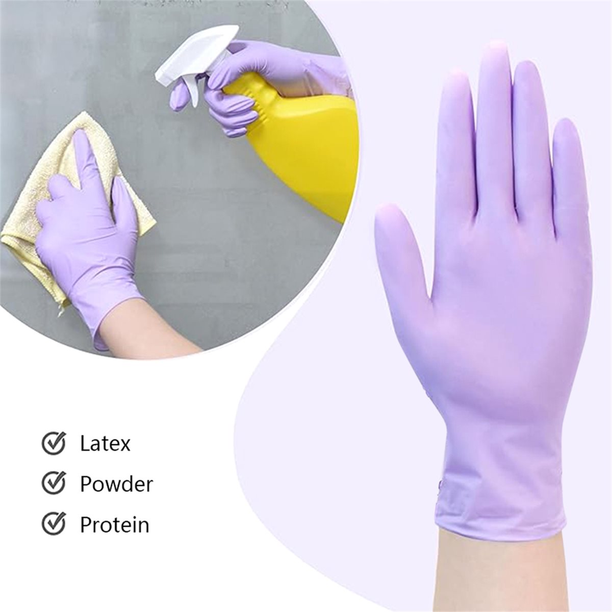 Sarung Tangan Nitril Berkualit - Exam Glove Nitrile ulasan dan harga