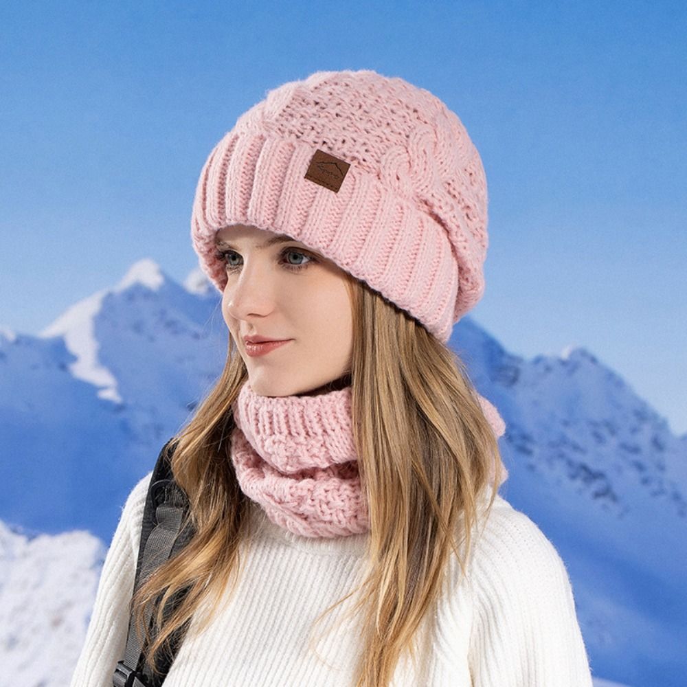Set Topi Beanie Musim Dingin L - Wool Glove Lined ulasan dan harga