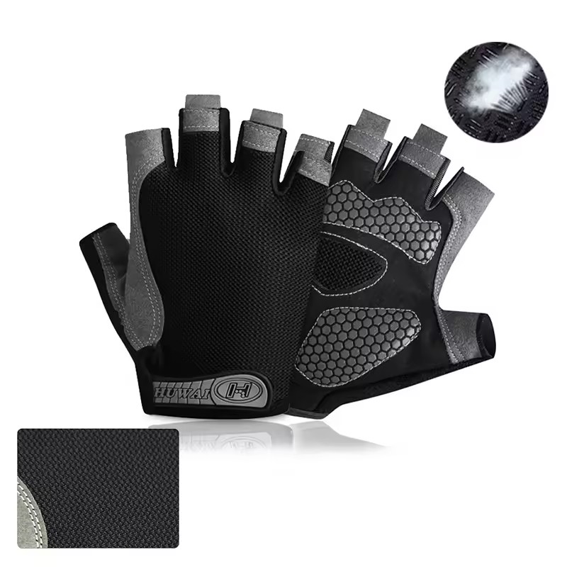 Sarung Tangan Setengah Jari An - Workout Glove Gym ulasan dan harga