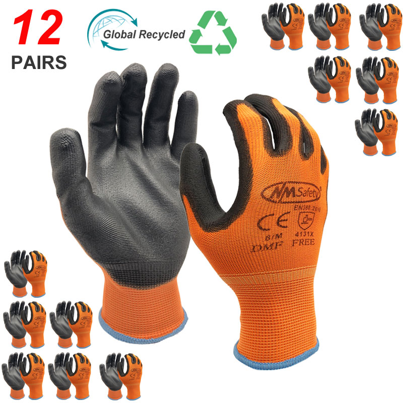 NMSafety sarung tangan kerja 1 - Nitrile Mechanic Glove ulasan dan harga