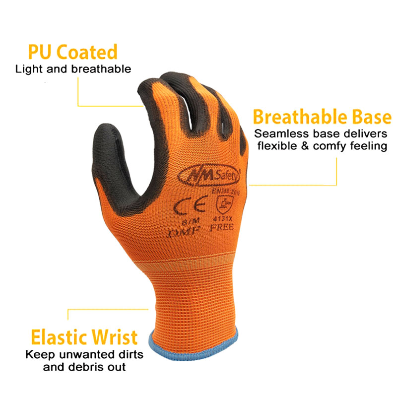 NMSafety sarung tangan kerja 1 - Nitrile Mechanic Glove ulasan dan harga