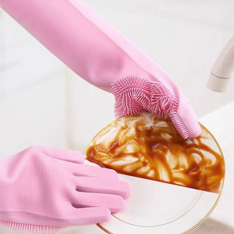 Sarung Tangan Pembersih Pencuc - Dish Glove Rubber ulasan dan harga