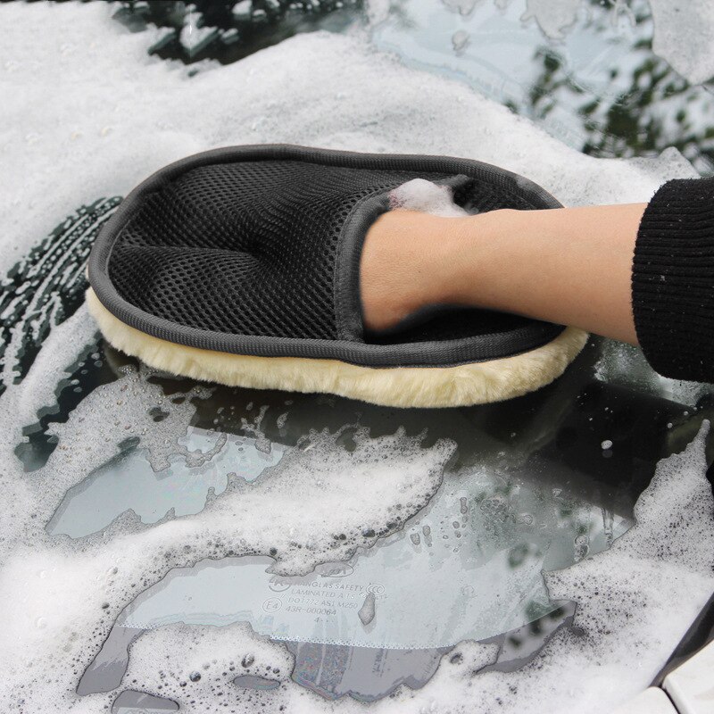 Sarung tangan wol cuci mobil,  - Wool Glove Lined ulasan dan harga