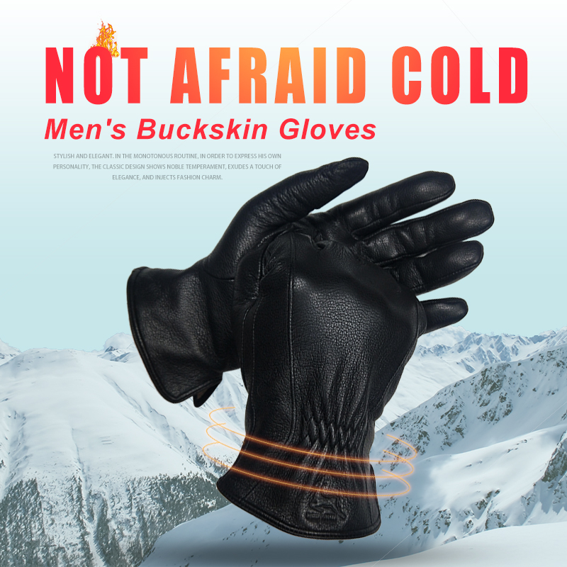    Sarung Tangan Kulit Bucksk - Wool Glove Lined ulasan dan harga