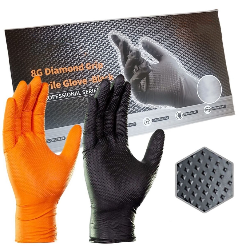 Sarung Tangan Kerja Safety Teb - Nitrile Mechanic Glove ulasan dan harga
