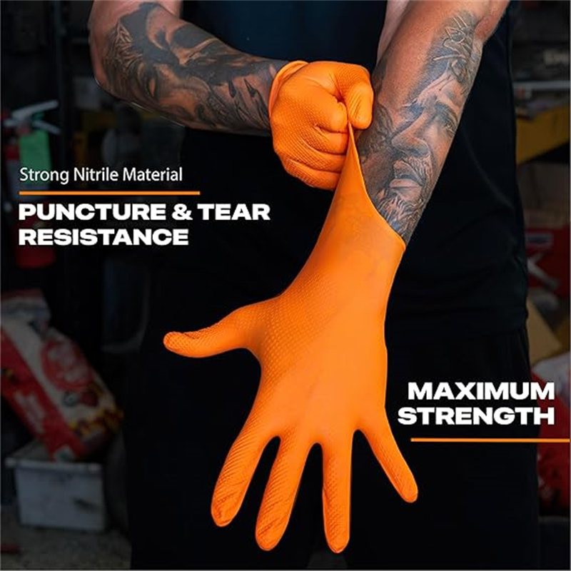Sarung Tangan Kerja Safety Teb - Nitrile Mechanic Glove ulasan dan harga